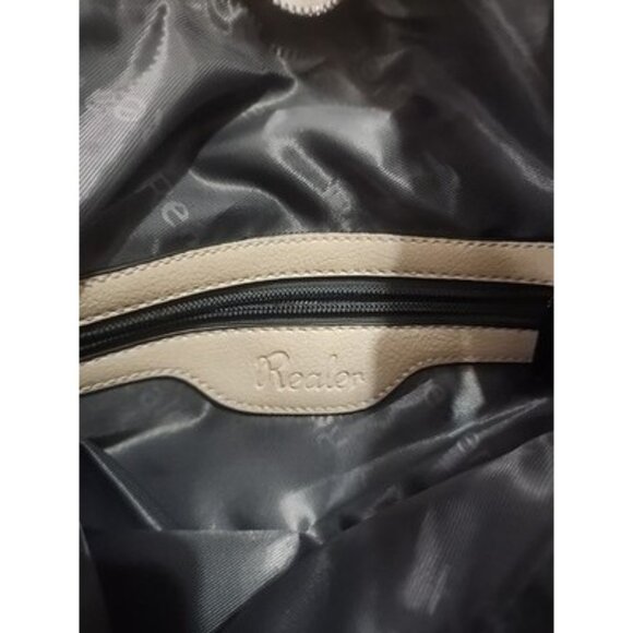 Realer Cream Designer Hobo Bag Concealed Carry Purse Shoulder Bag Crossbody Tote - Picture 11 of 16